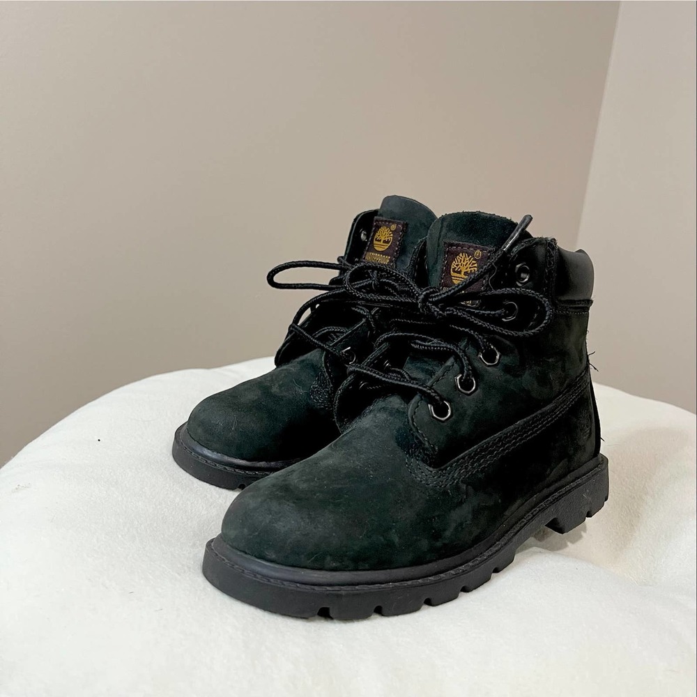 Timberland • Toddler/Kids Waterproof Black Boots | Size 11 youth